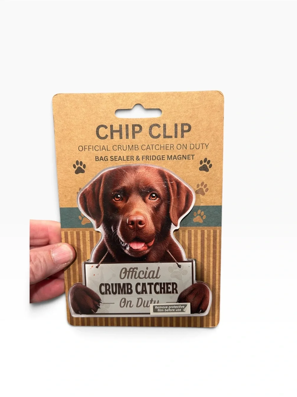 Chip Clip Official Crumb Catcher Dog Magnet